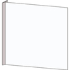 Haaks bord blanco voor pictogram - 250x250mm